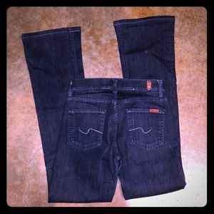 7 For all Mankind midrise bootcut
